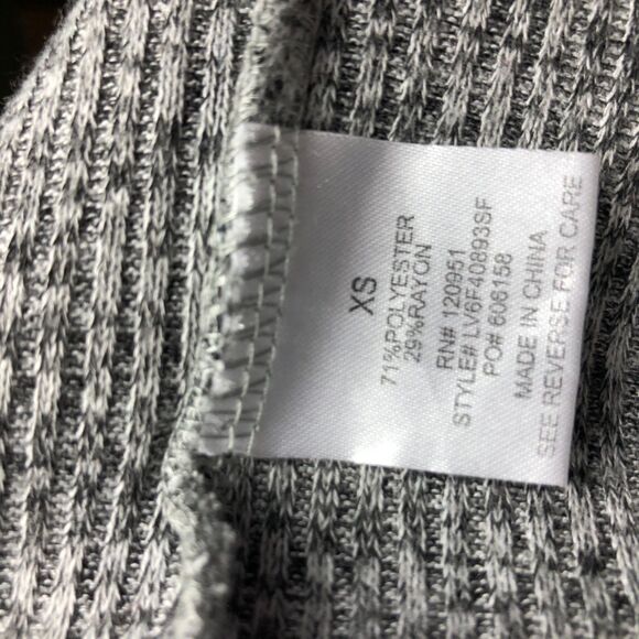Olive & Oak Women's Miah Hooded Cardigan Open Front Long Sleeve Gray Size XS - Picture 7 of 7